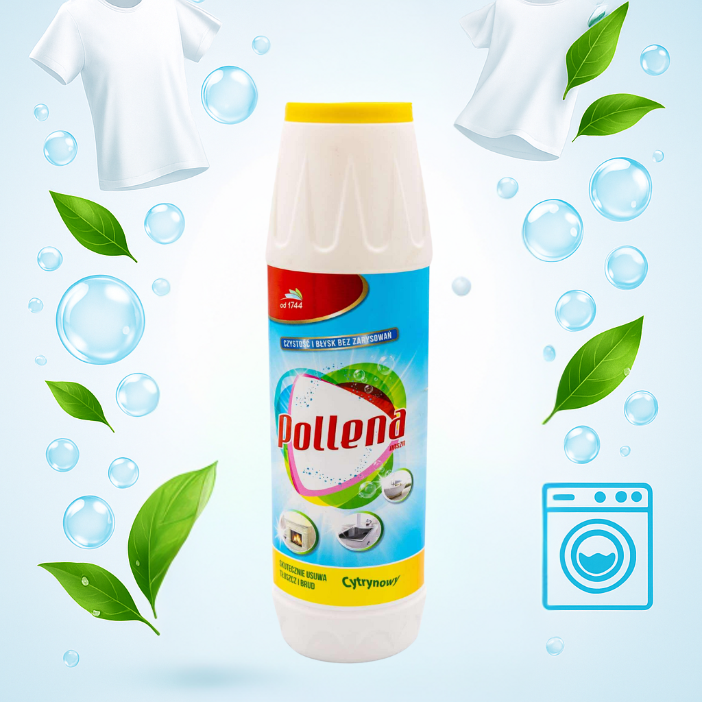 Proszek do czyszczenia, szorowania 1kg Zapach cytrynowy - obrazek 2