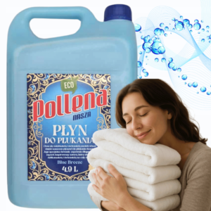 PŁYN DO PŁUKANIA TKANIN POLLENA NASZA 4,9L 108 PRAŃ DUŻY KONCENTRAT ECO