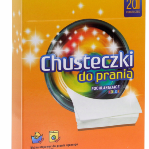 Chusteczki do prania wyłapujące kolor Nowa 20 szt. SKUTECZNE OCHRONA