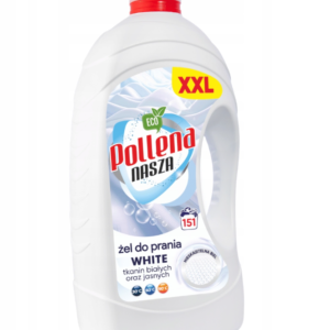 ŻEL DO PRANIA BIAŁEGO POLLENA NASZA 5,3L KONCENTRAT PŁYN 42