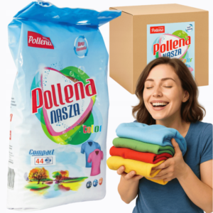 PROSZEK DO PRANIA KOLORÓW POLLENA NASZA 3KG 44 PRANIA KARTON 3 SZT POLSKI